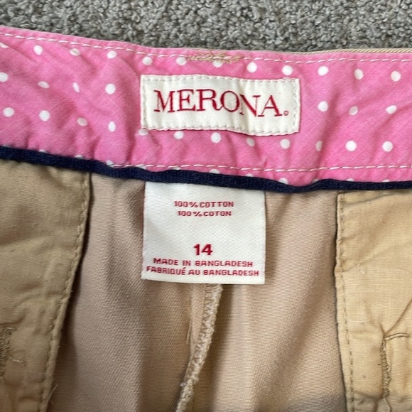 EC Merona Khaki Shorts - Size 14 - Picture 3 of 3